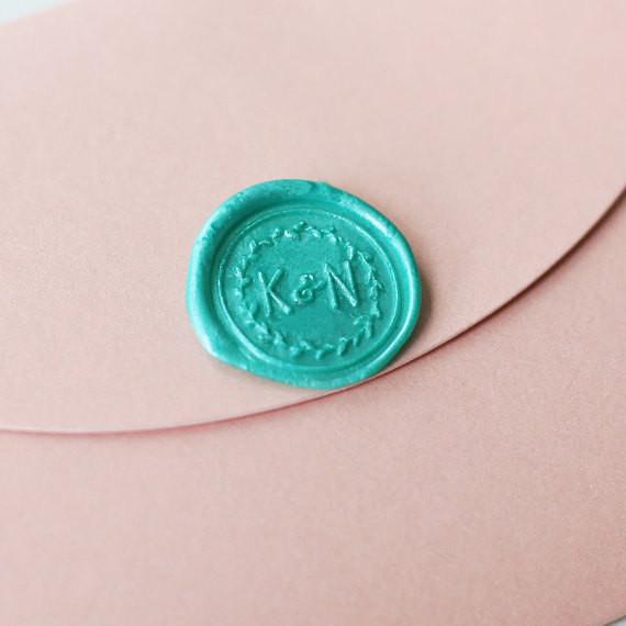 Custom Wax Seal Stamp Wedding Logo Wax Seal Stamp Personalized Wax Seal  Stamp