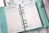 Winter A5 monthly Planner Inserts /expense Inserts /personal size weekly planner Inserts/filofax personal inserts/printed planner inserts/