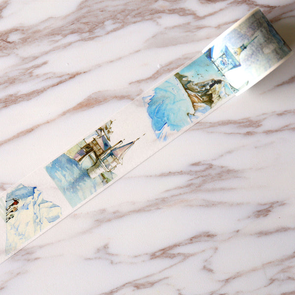 40mm x 7m Switzerland Washi tape/Building Landmarks Washi Tapes/ city Washi Tape/Decorative Stickers / Masking tape/Switzerland washi tape