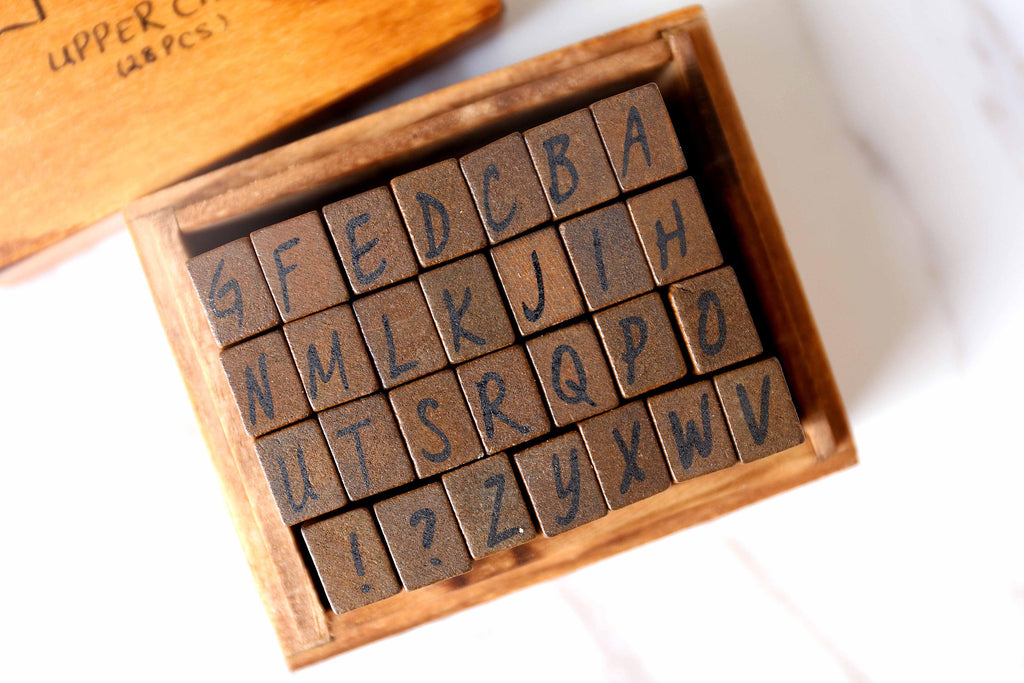 Clay Stamps Alphabet 
